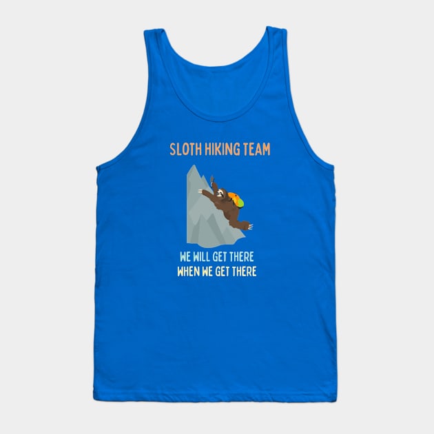 Sloth Hiking Team Tank Top by High Altitude